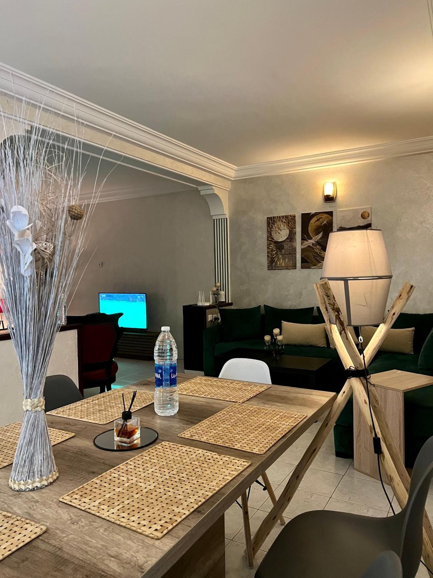 Bel Appartement Avec Une Belle Vue Sur La Grande Mosquee Hassan II Et La Mer Casa Blanca Exterior foto